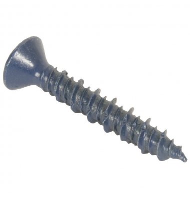 MASONRY SCREW LIGHT DUTY CSK (BLUE) 3/16x57