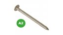 Stainless Steel - Annular Ring Clout Nail