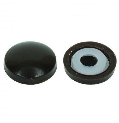 DOMETOP PLASTIC CAP DARK BROWN