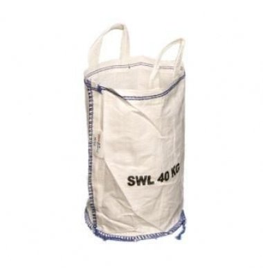 WHITE SCAFFOLD/HANDY BAG - DIA. 30CMx H45CM 40KG CERT/D