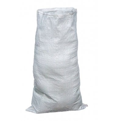 WHITE POLYPROP SACK 51x76 CM