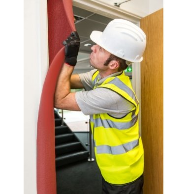 FR DOOR JAMB PROTECTION RED 2Mx114MMx13MM