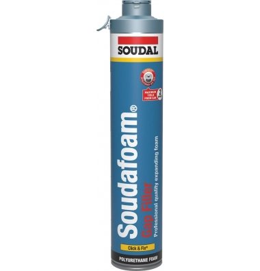 SOUDAFOAM® GAP FILLER CLICK & FIX®* - 750ml - champagne