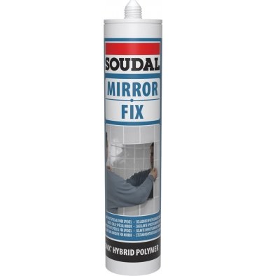 SOUDAL MIRROR FIX ADHESIVE - 290ml - white